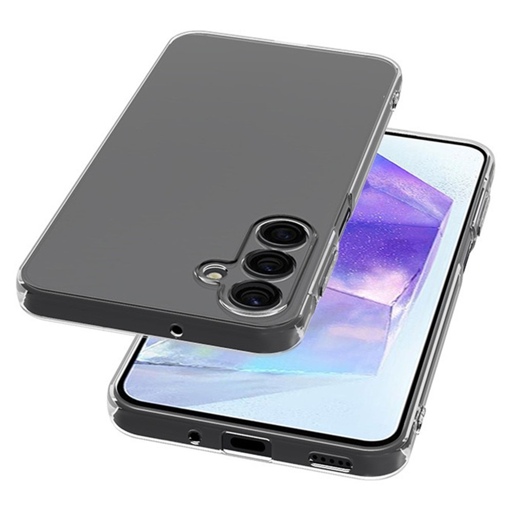 Průhledný gelový obal na Samsung Galaxy A16 4G/5G - průhledný