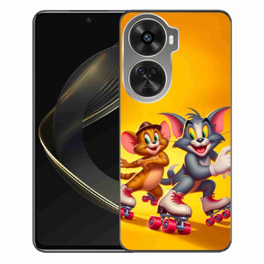Gelový kryt mmCase na Huawei Nova 12 SE - tom a jerry