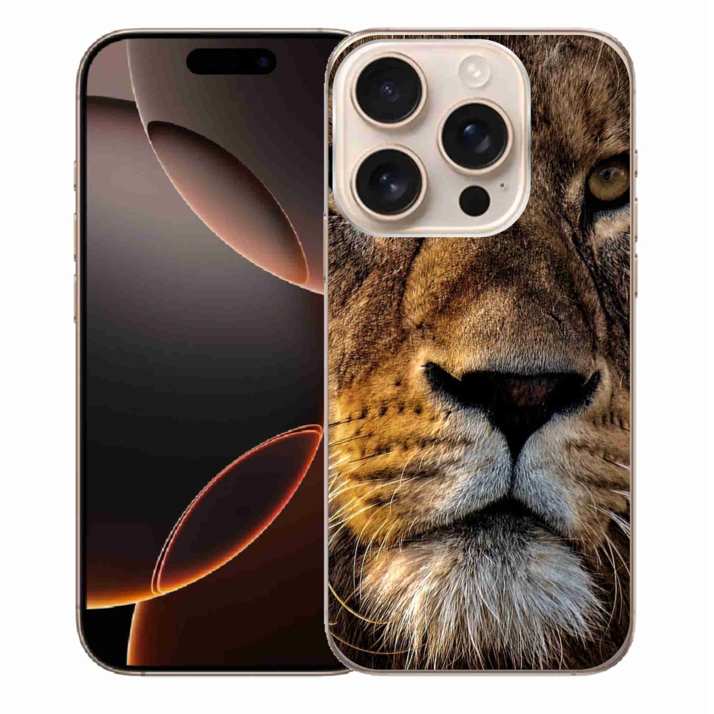 Gelový obal mmCase na iPhone 16 Pro Max - lev