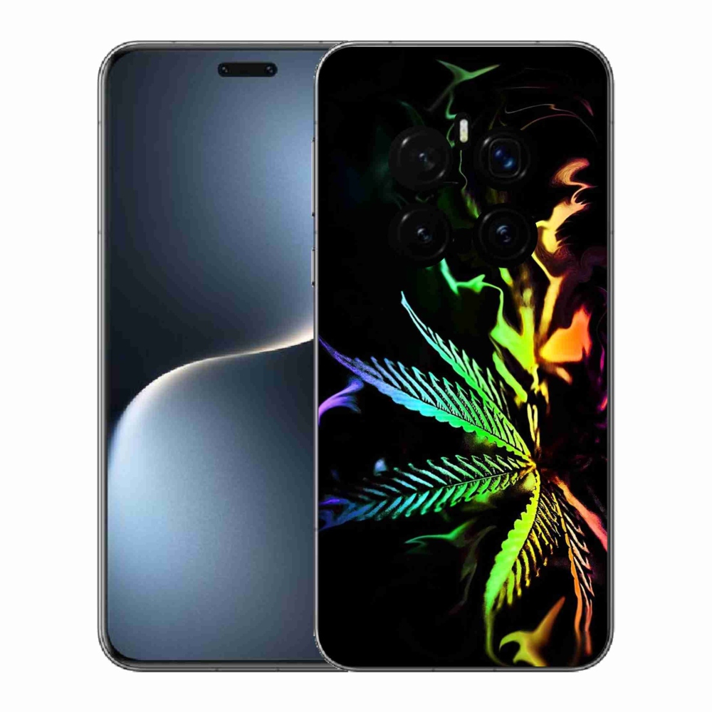 Gelový kryt mmCase na Honor Magic 7 Pro 5G - konopí 2