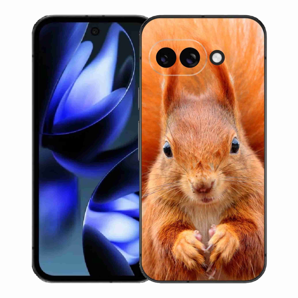Gelový kryt mmCase na Google Pixel 9a - veverka