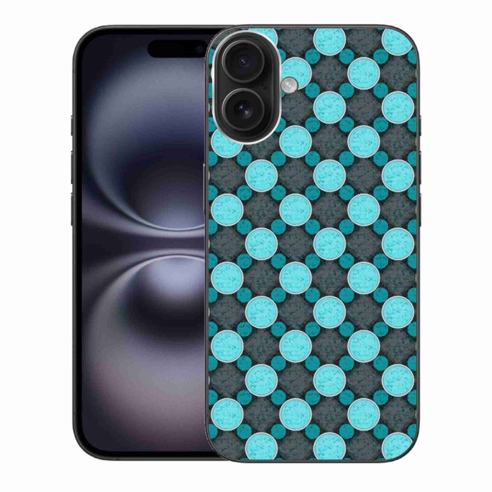 Gelový kryt mmCase na iPhone 16 Plus - abstraktní motiv 14