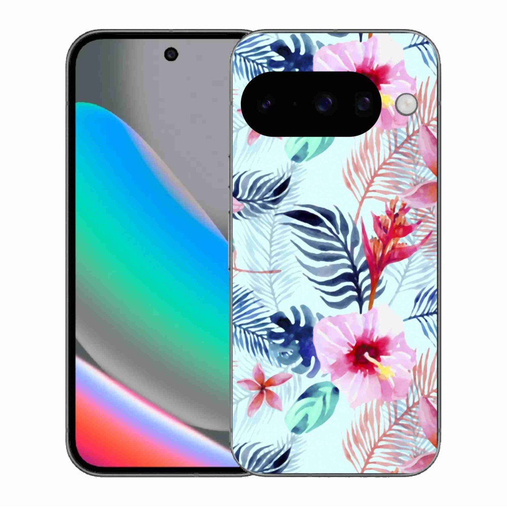 Gelový kryt mmCase na Google Pixel 10 - květiny