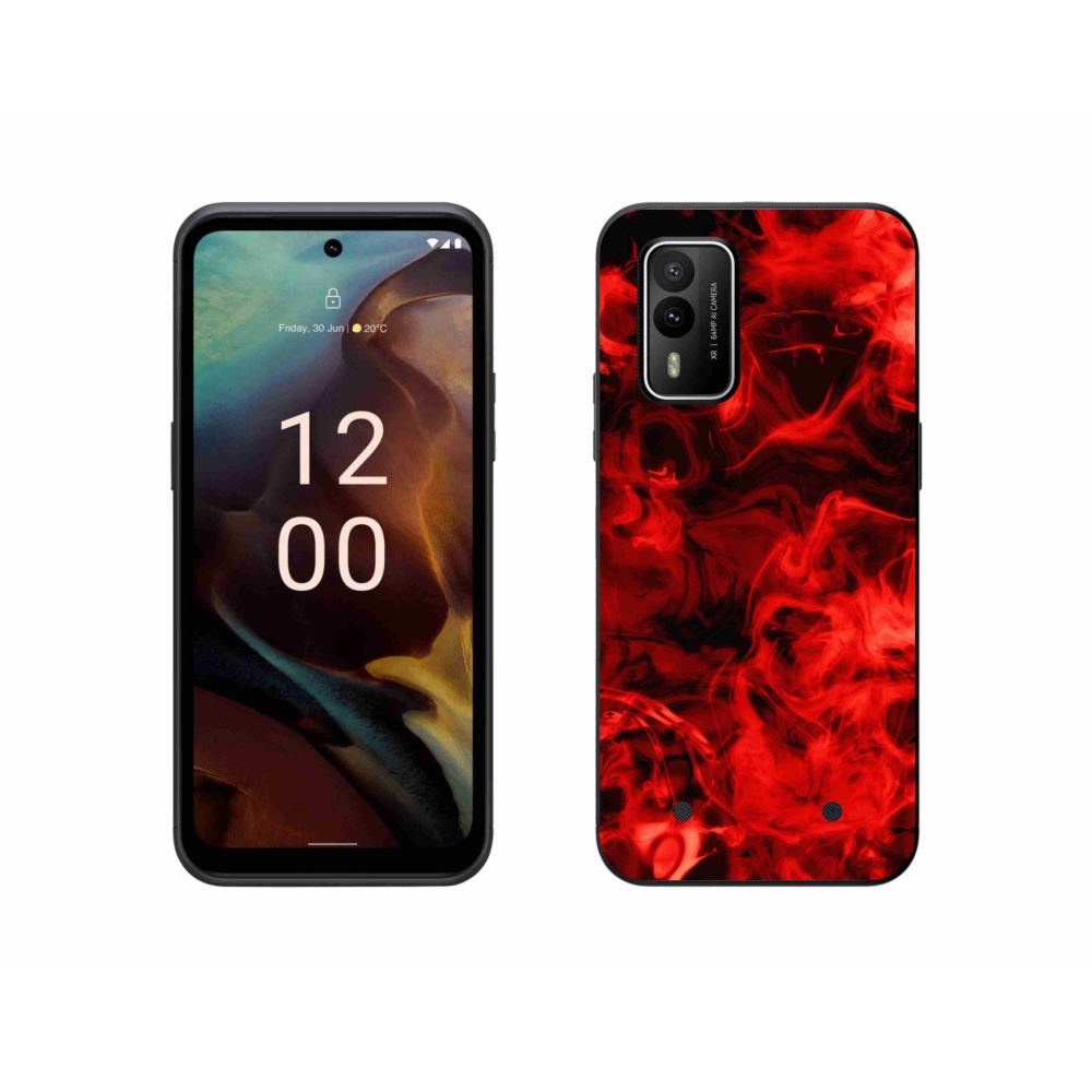 Gelový kryt mmCase na Nokia XR21 - abstraktní vzor 11
