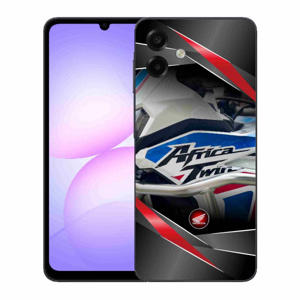 Gelový kryt mmCase na Samsung Galaxy A07 4G - motorka honda