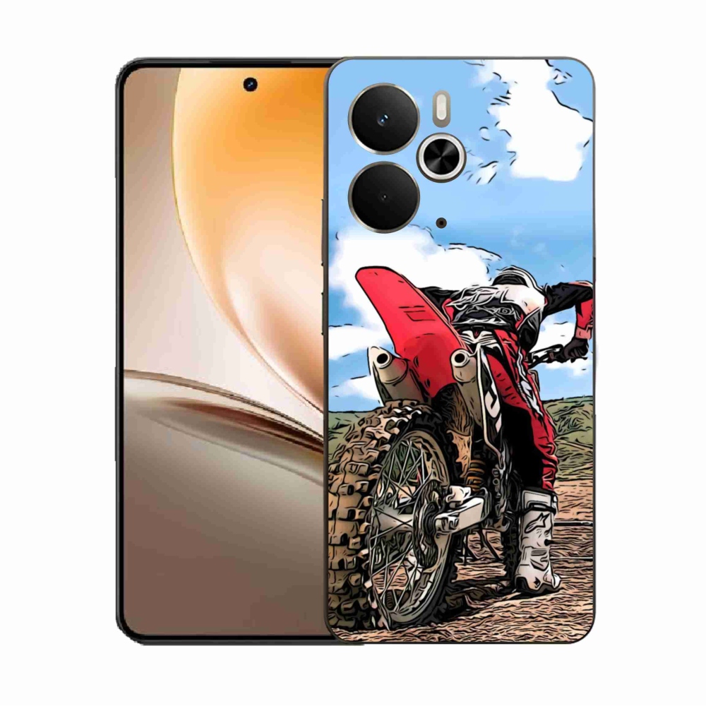 Gelový kryt mmCase na Realme 14 5G - moto