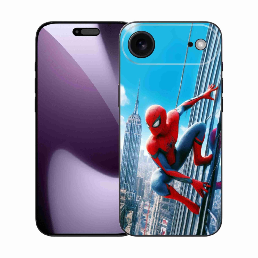 Gelový kryt mmCase na iPhone 17 Air - spiderman