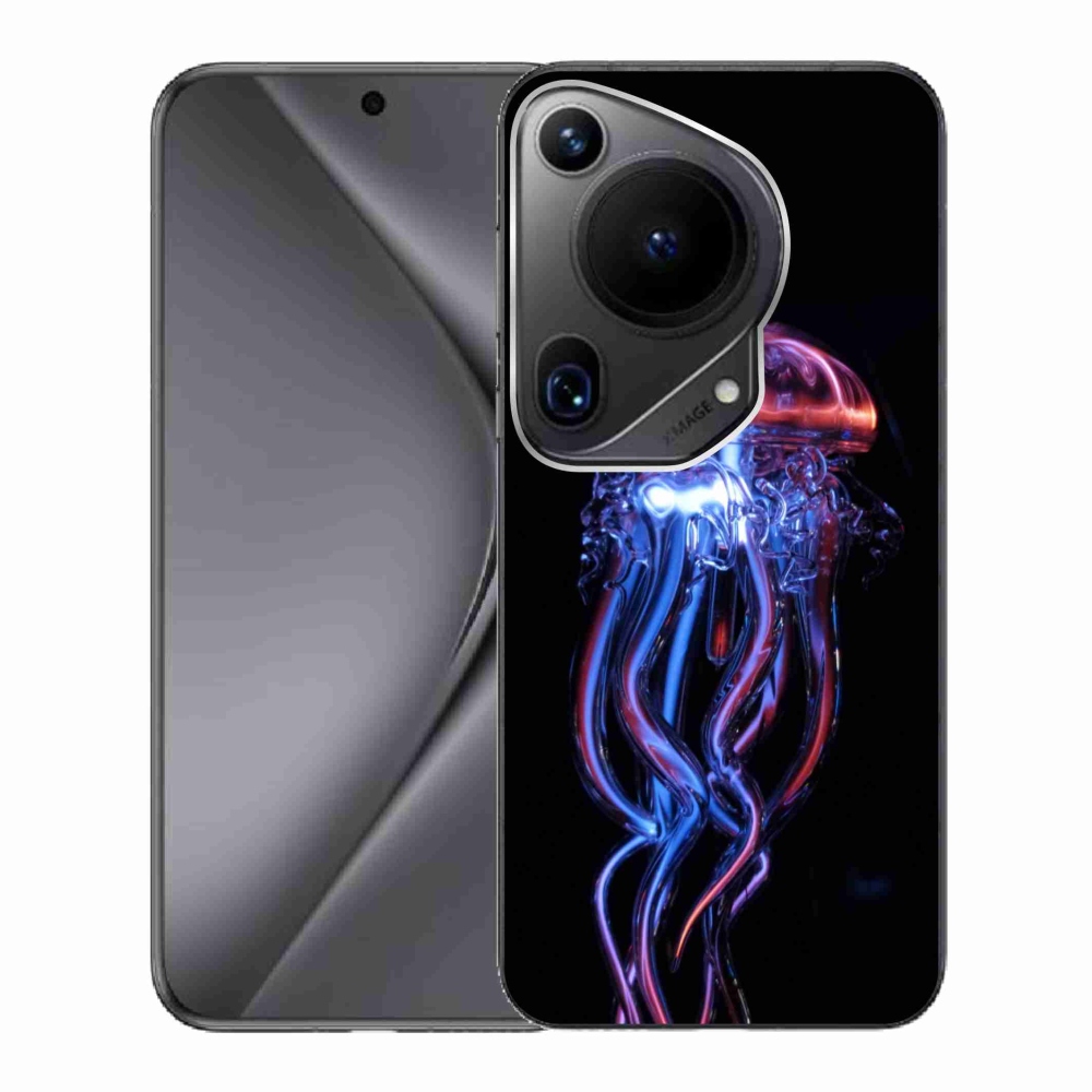 Gelový kryt mmCase na Huawei Pura 70 Ultra - medúza