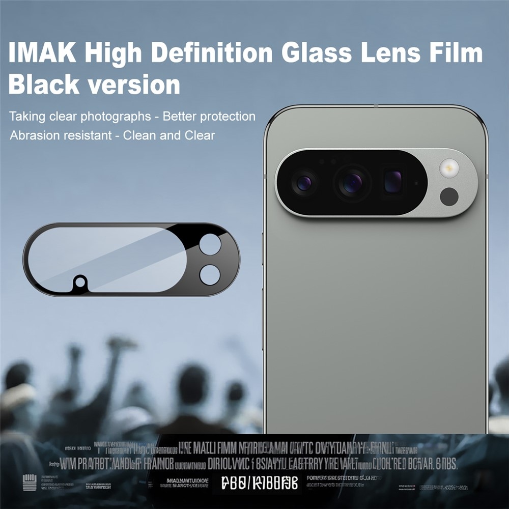 IMK sklo čočky fotoaparátu na Google Pixel 10 Pro XL - černé