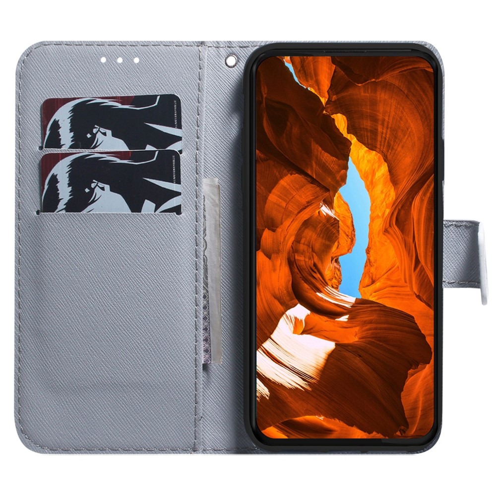 Printy knížkové pouzdro na Xiaomi 13T/13T Pro - strom s květy