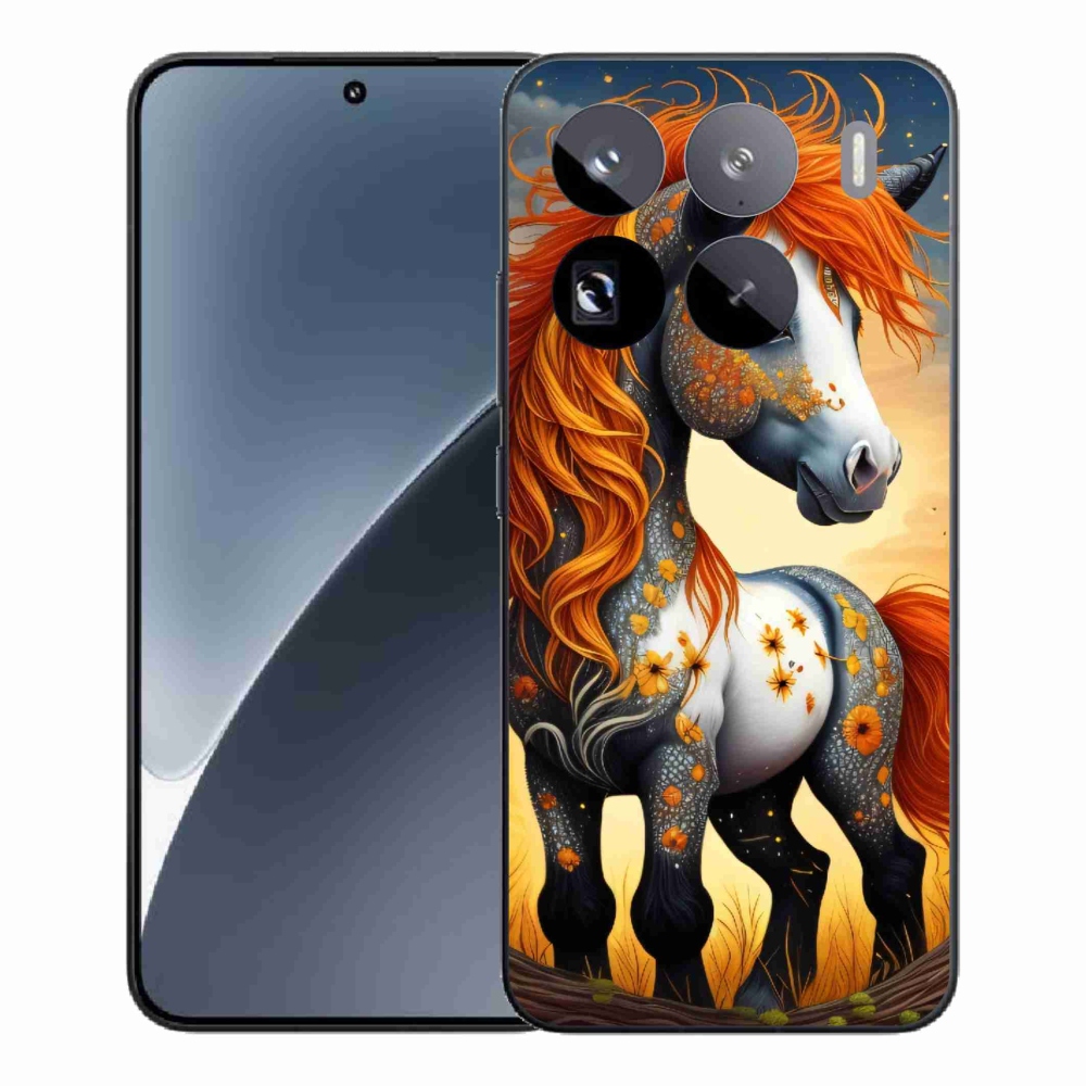 Gelový kryt mmCase na Xiaomi 15 Pro - barevný poník