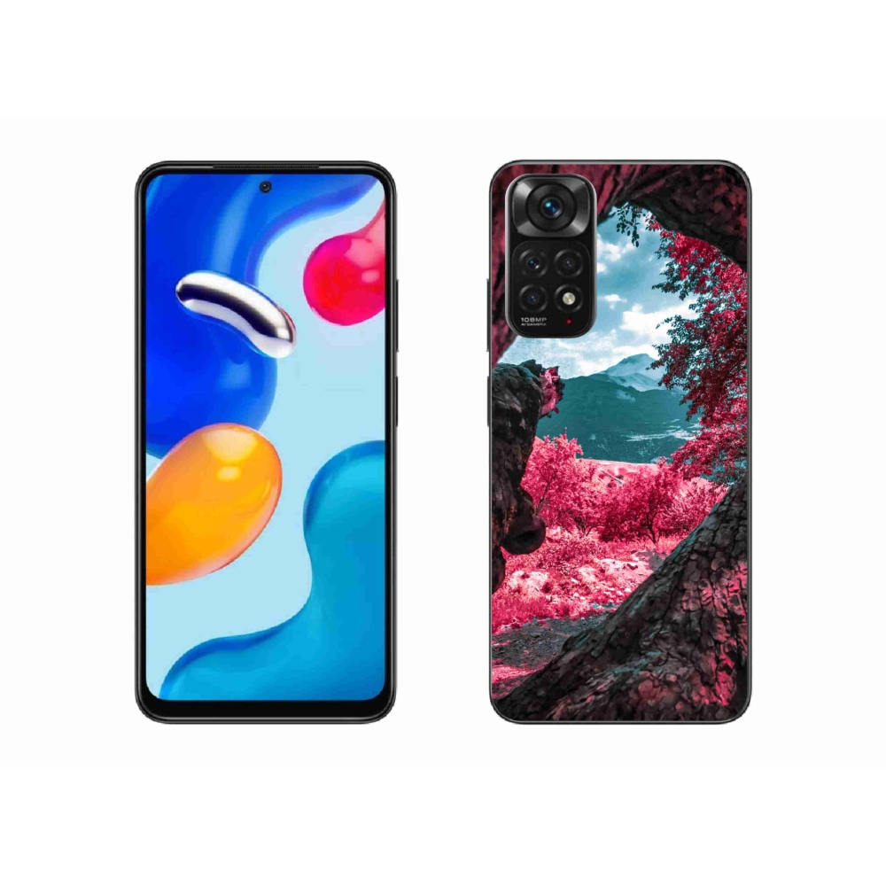 Gelový kryt mmCase na Xiaomi Redmi Note 11S 4G - výhled na hory