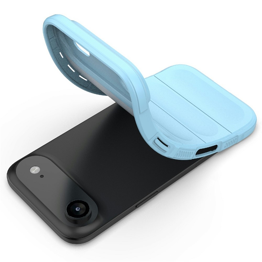 Rugg odolný gelový obal na iPhone 17 Air - světlemodrý