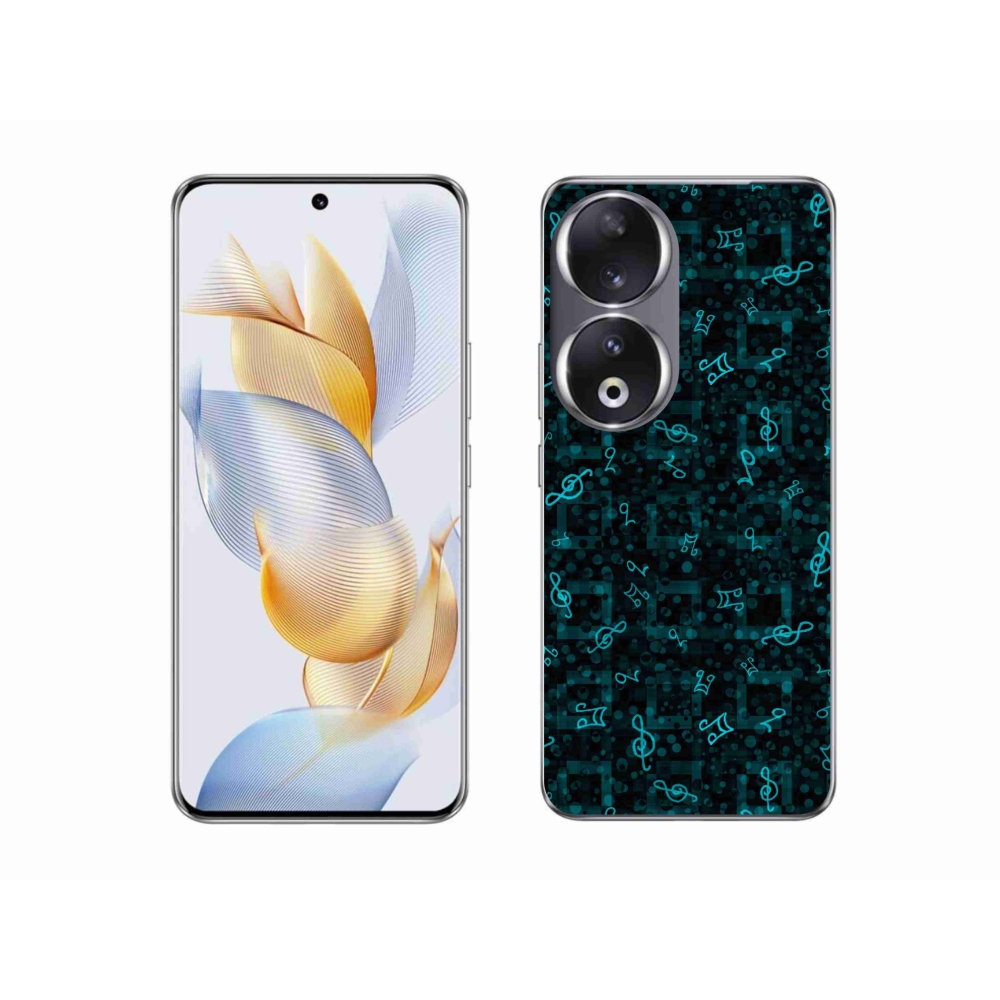 Gelový kryt mmCase na Honor 90 - noty 1