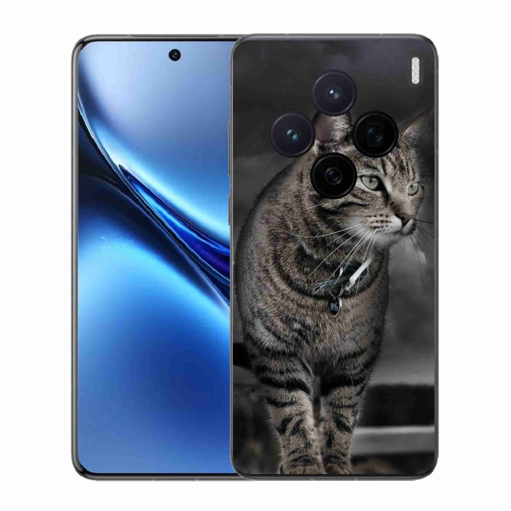 Gelový kryt mmCase na Vivo X200 5G - kočka