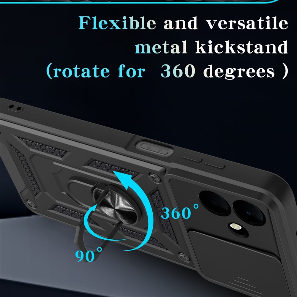Slide odolný kryt na Samsung Galaxy A07 4G - černý