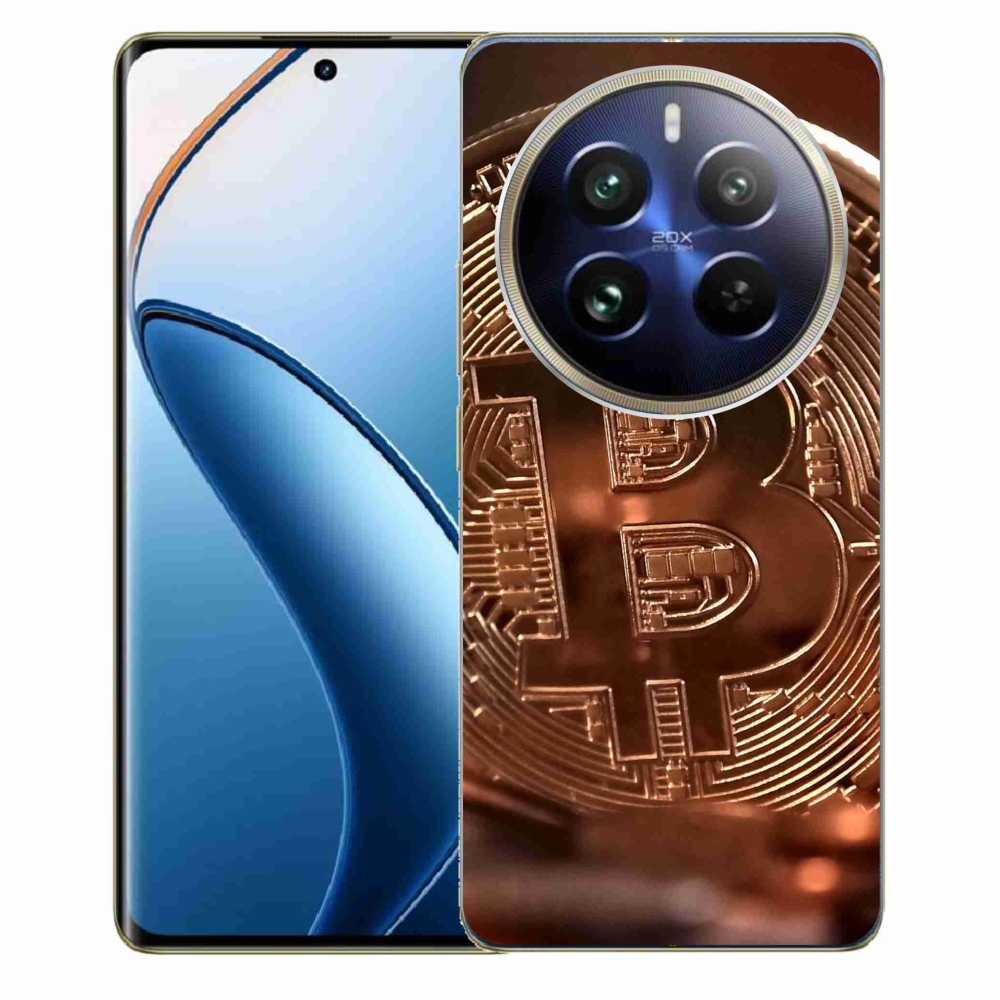 Gelový kryt mmCase na Realme 12 Pro 5G/12 Pro+ 5G - bitcoin