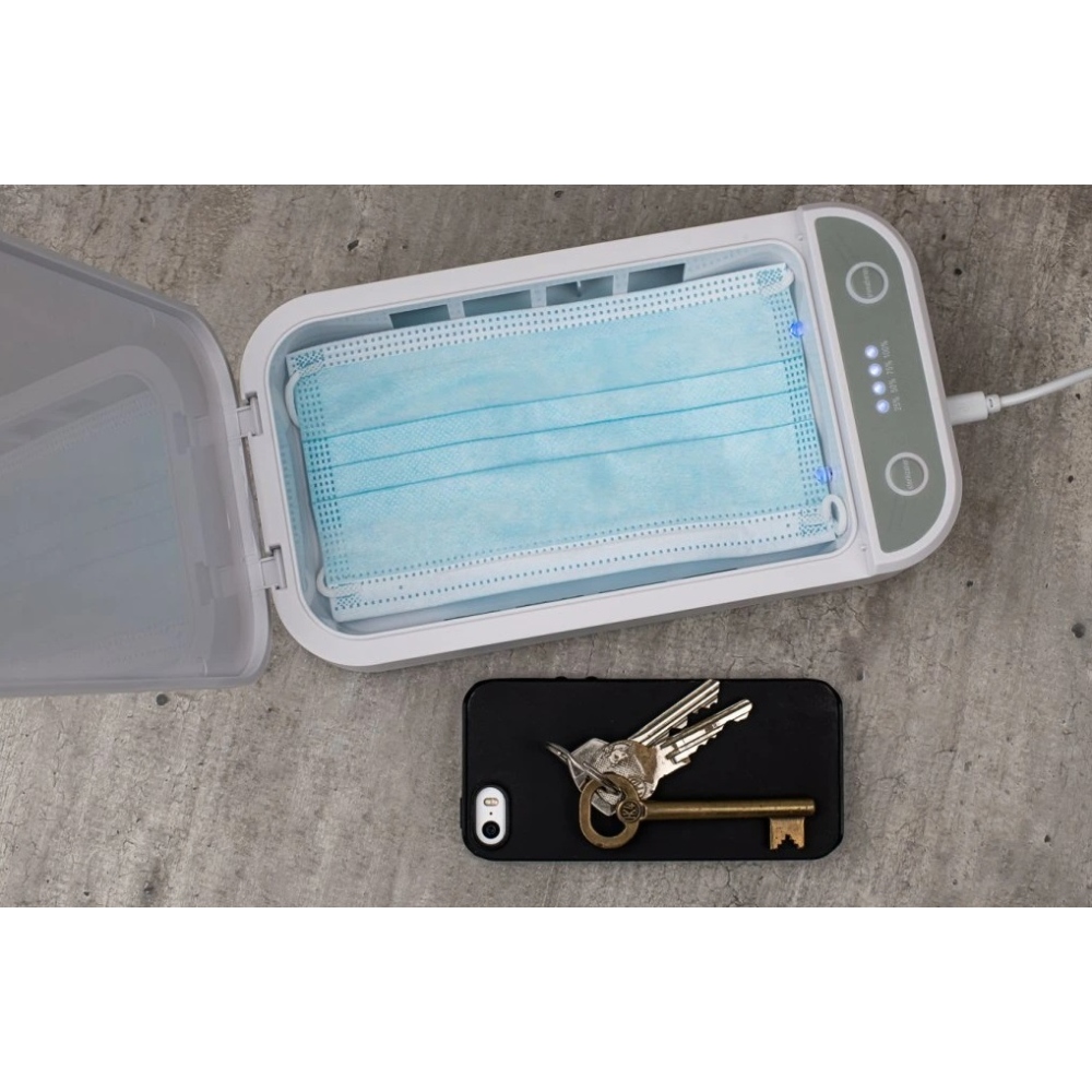 UV sterilizační box na mobily a drobné předměty