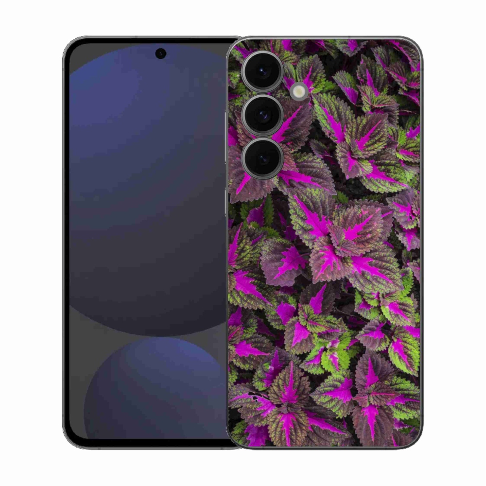 Gelový kryt mmCase na Samsung Galaxy S25 FE - květiny 10