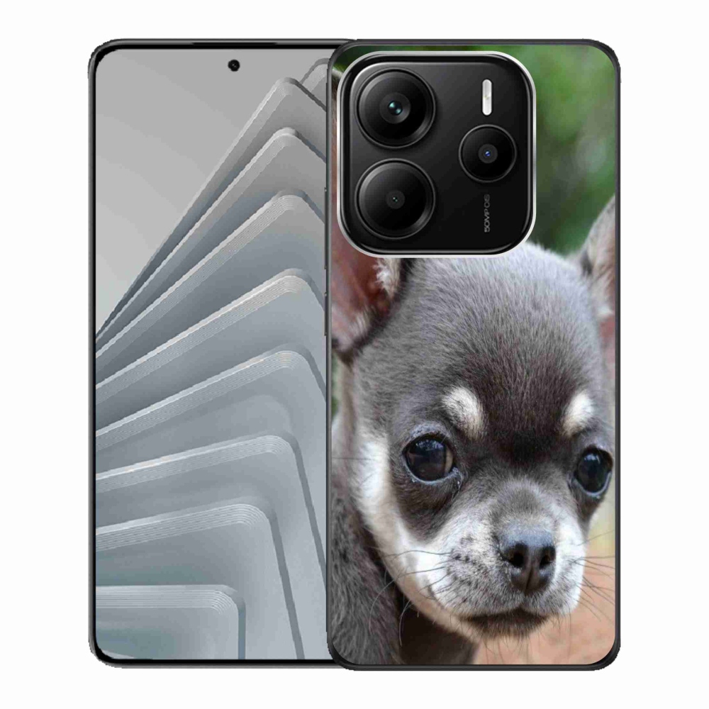 Gelový kryt mmCase na Xiaomi Redmi Note 14 5G - čivava