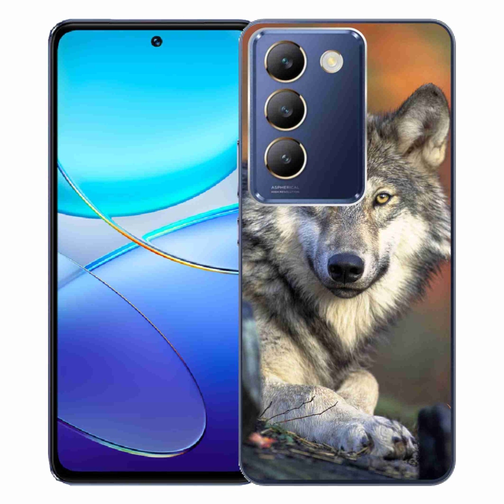Gelový obal mmCase na Vivo V40 SE 4G/5G - vlk