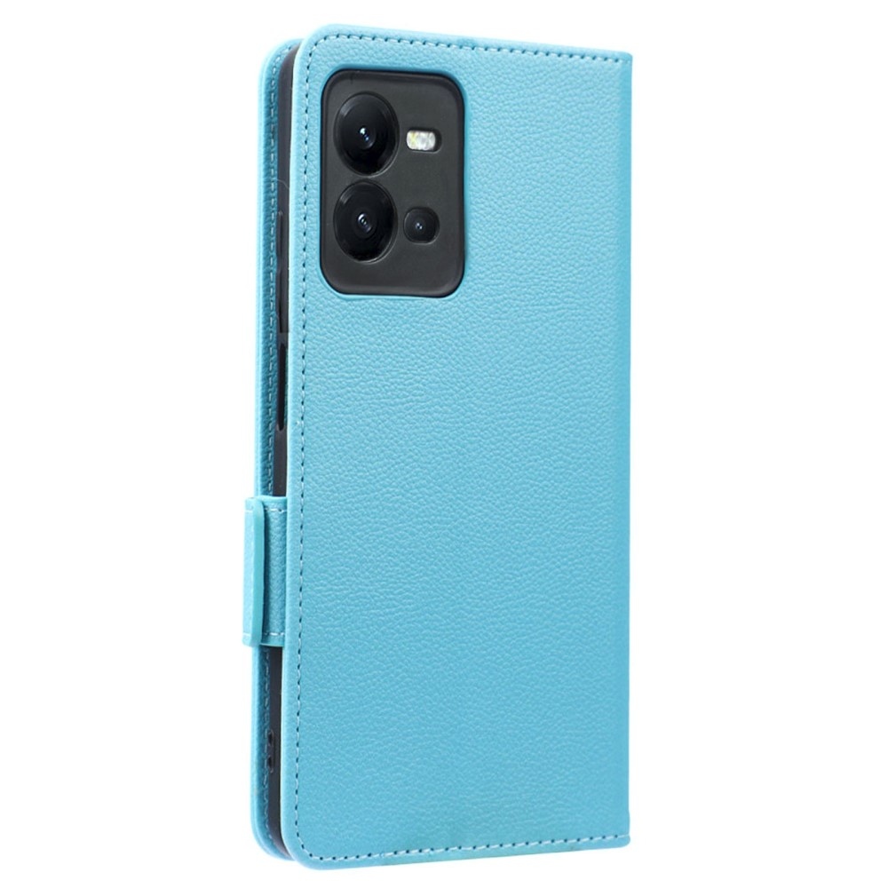 Wallet knížkové pouzdro na Vivo X80 Lite - světlemodré