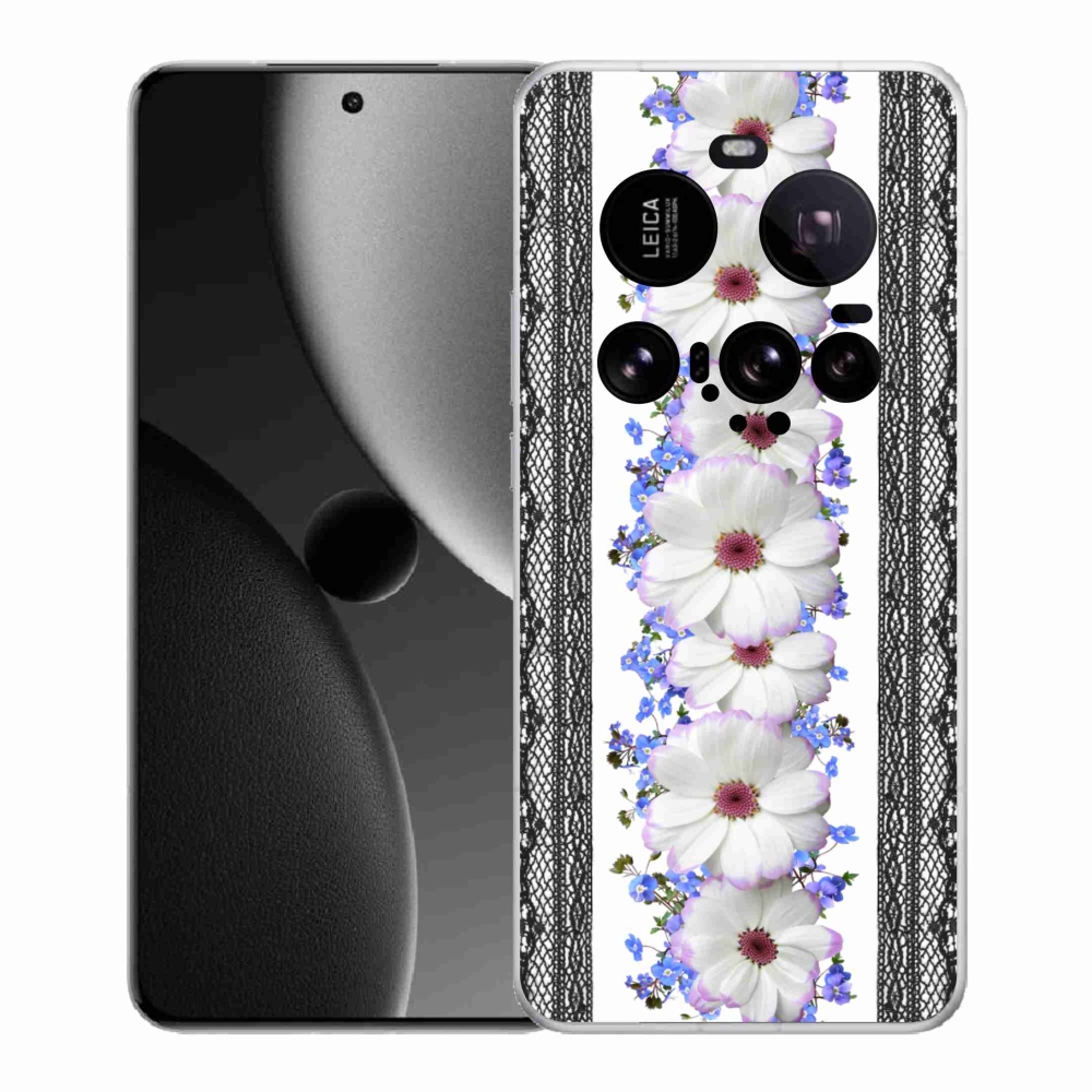 Gelový kryt mmCase na Xiaomi 15 Ultra - květiny 8