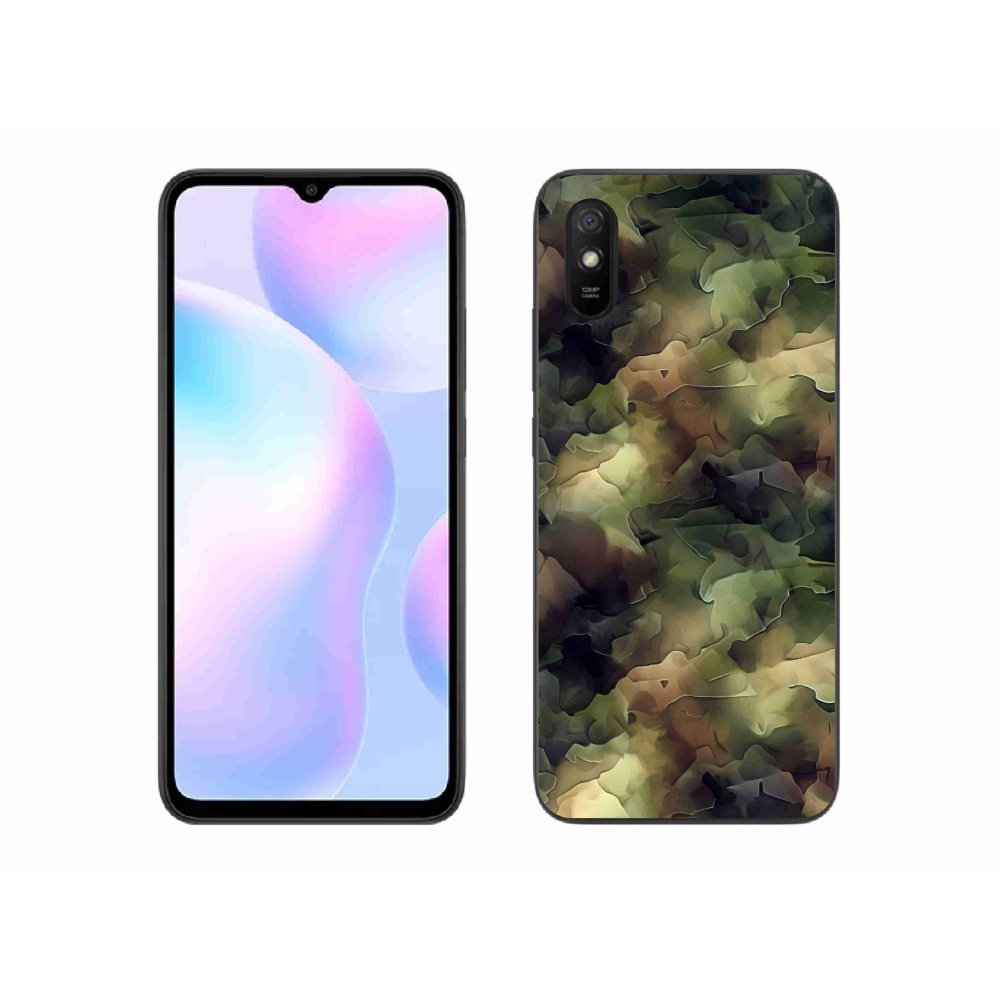 Gelový kryt mmCase na Xiaomi Redmi 9AT - maskáčový vzor 10