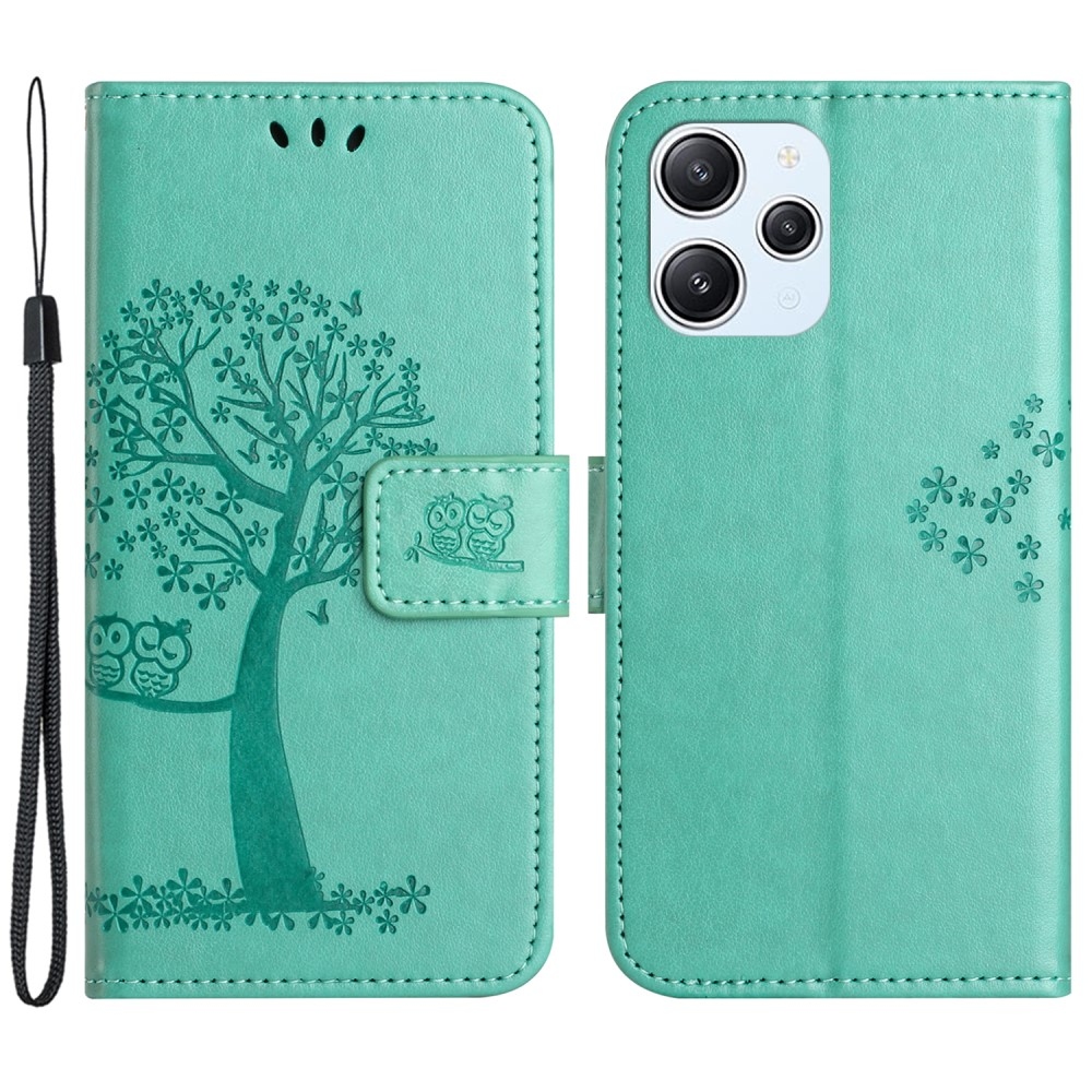 Tree knížkové pouzdro na Xiaomi Redmi 12 4G/5G - modrozelené