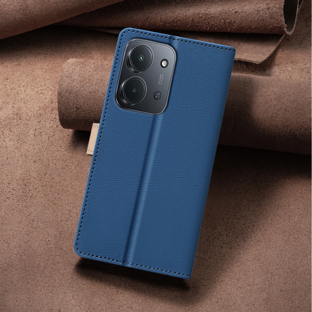 BNF DUO knížkové pouzdro na Xiaomi Redmi 15C 4G/5G (173mm) - modré