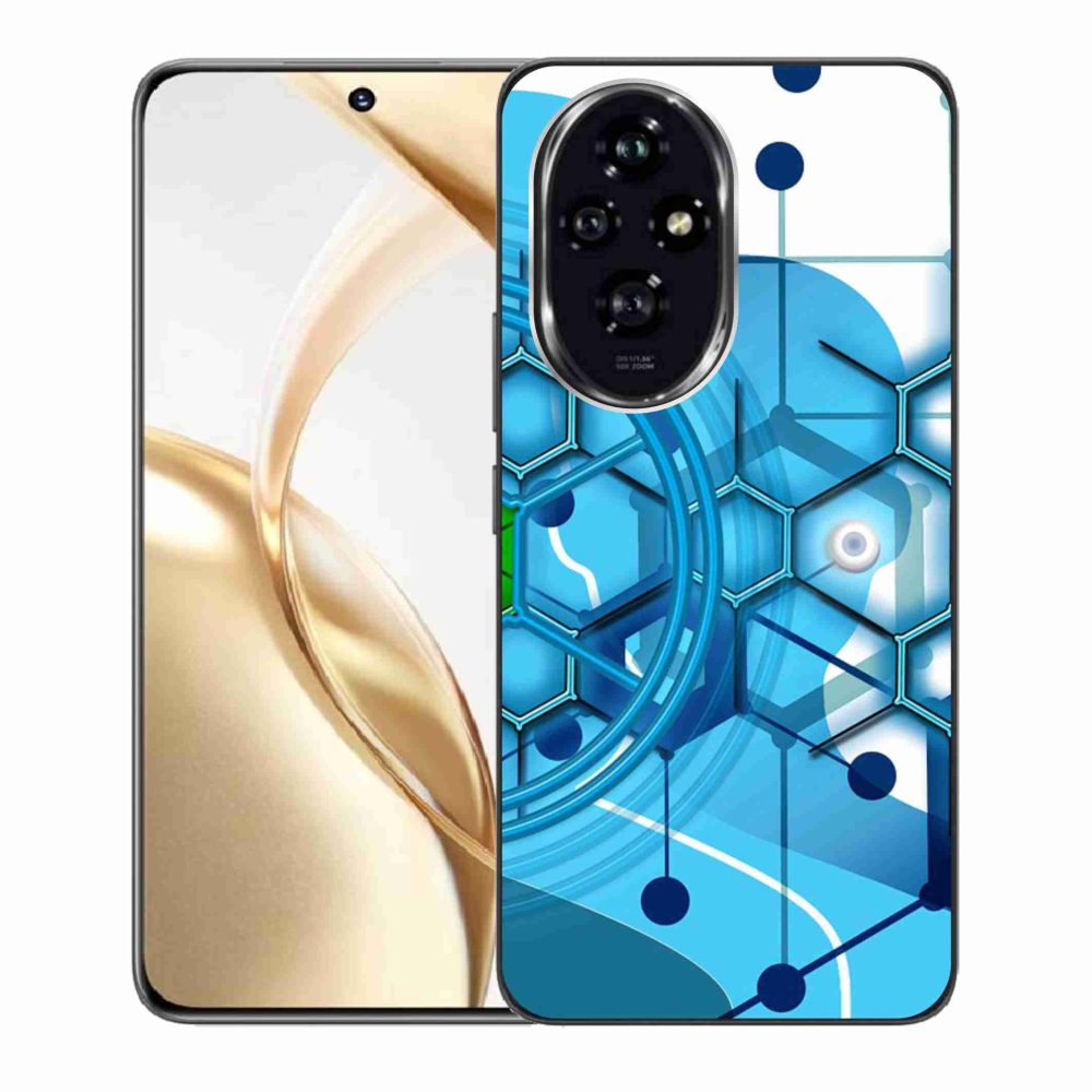Gelový kryt mmCase na Honor 200 5G - abstraktní vzor 2