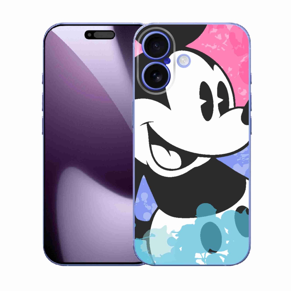 Gelový kryt mmCase na iPhone 17 - mickey mouse