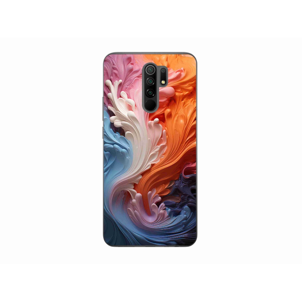 Gelový kryt mmCase na Xiaomi Redmi 9 - abstraktní motiv 8