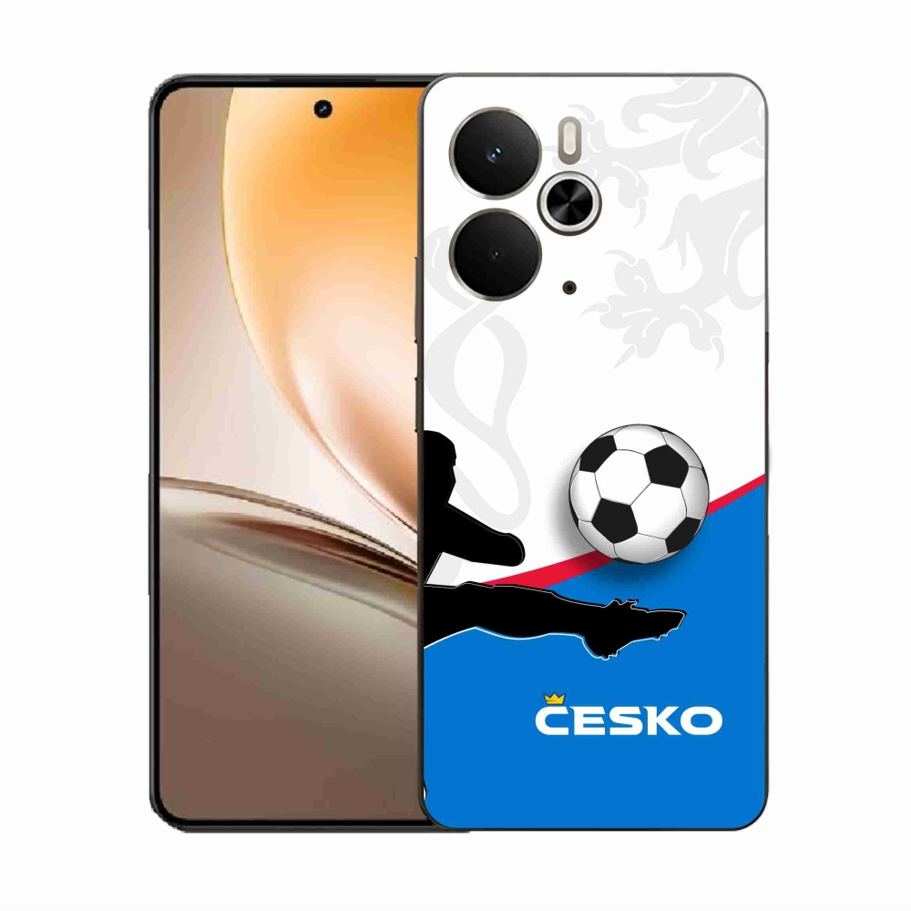 Gelový kryt mmCase na Realme 14 5G - fotbal Česko 3