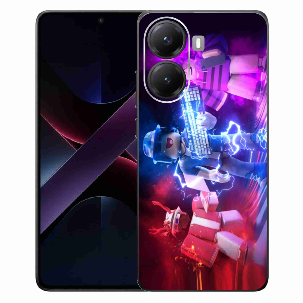 Gelový kryt mmCase na Xiaomi Poco X7 Pro 5G - roblox