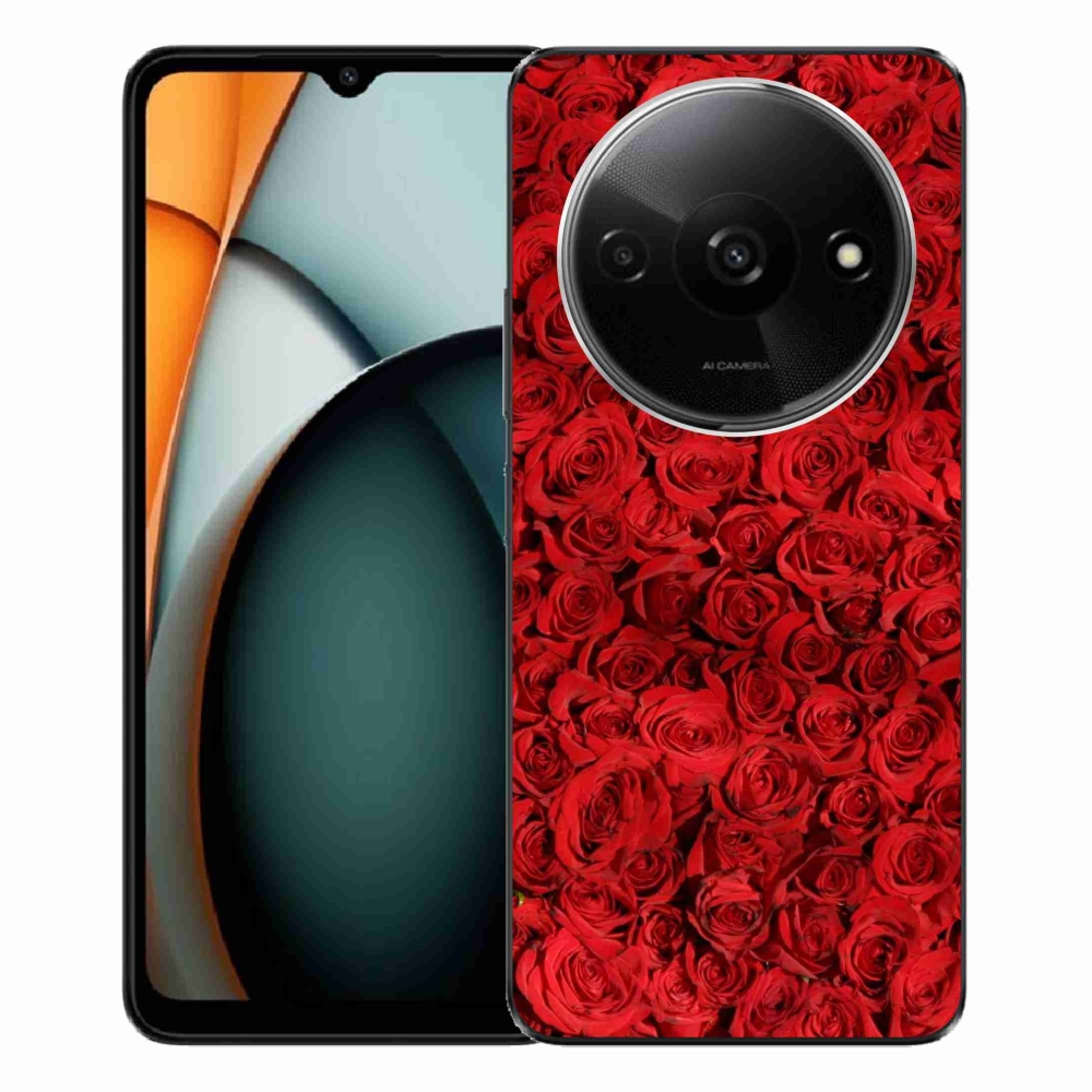 Gelový kryt mmCase na Xiaomi Redmi A3 - růže