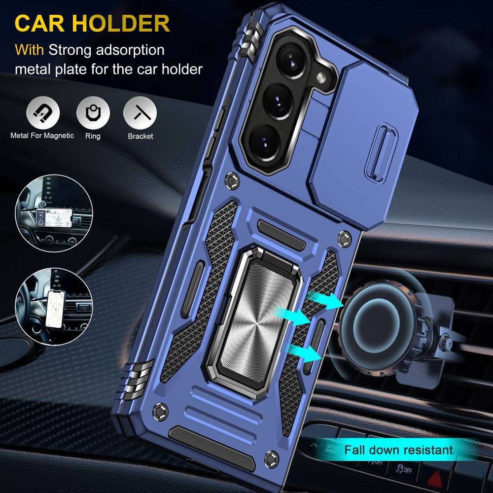 Slide odolný kryt na Samsung Galaxy Z Fold6 5G - modrý
