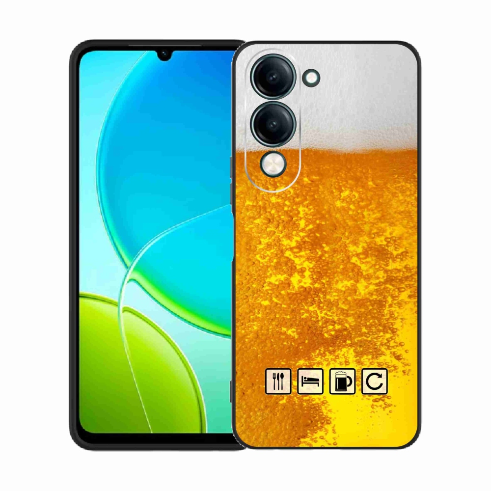 Gelový kryt mmCase na Vivo Y29s 5G - pivní motiv 3
