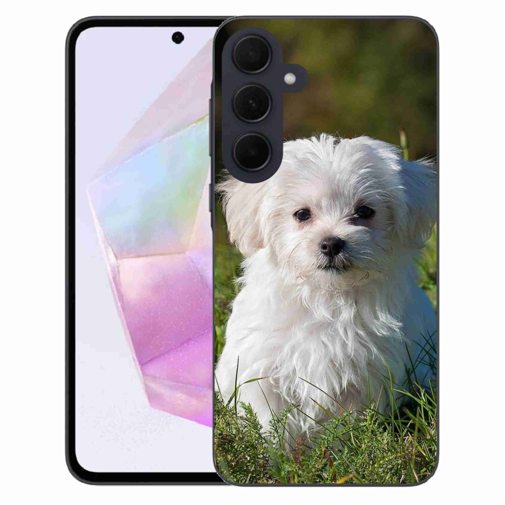 Gelový obal mmCase na Samsung Galaxy A35 5G - bišonek