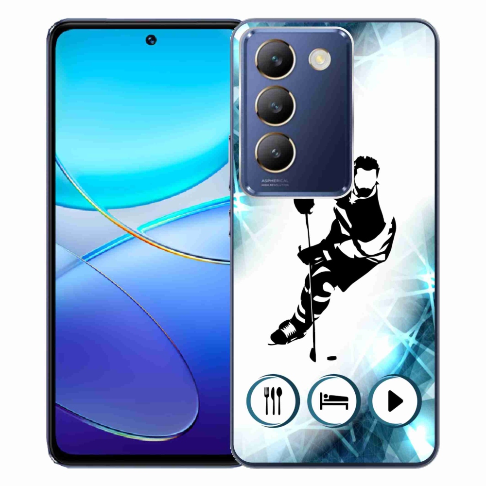 Gelový kryt mmCase na Vivo V40 SE 4G/5G - hokej 1