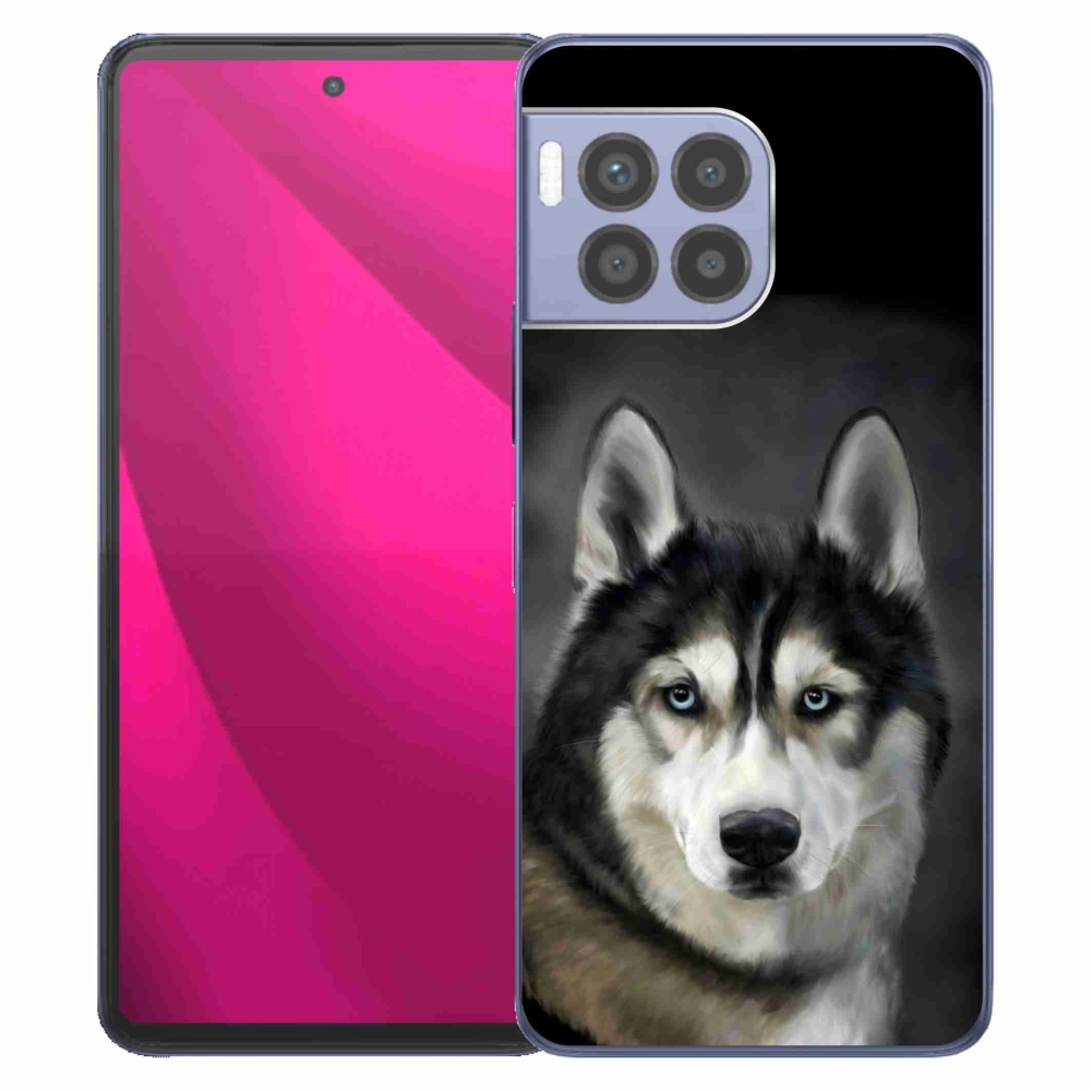 Gelový kryt mmCase na T-Mobile T Phone 2 Pro - husky