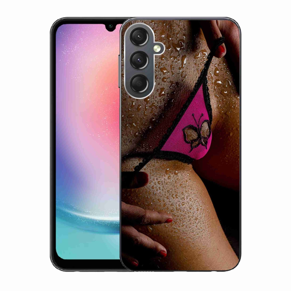 Gelový kryt mmCase na Samsung Galaxy A24 - sexy žena