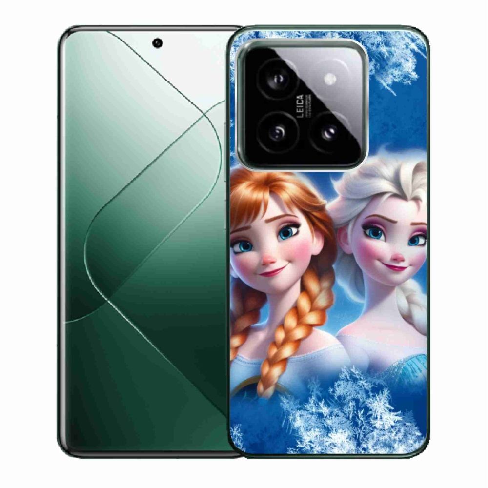 Gelový kryt mmCase na Xiaomi 14 - ledové království 2