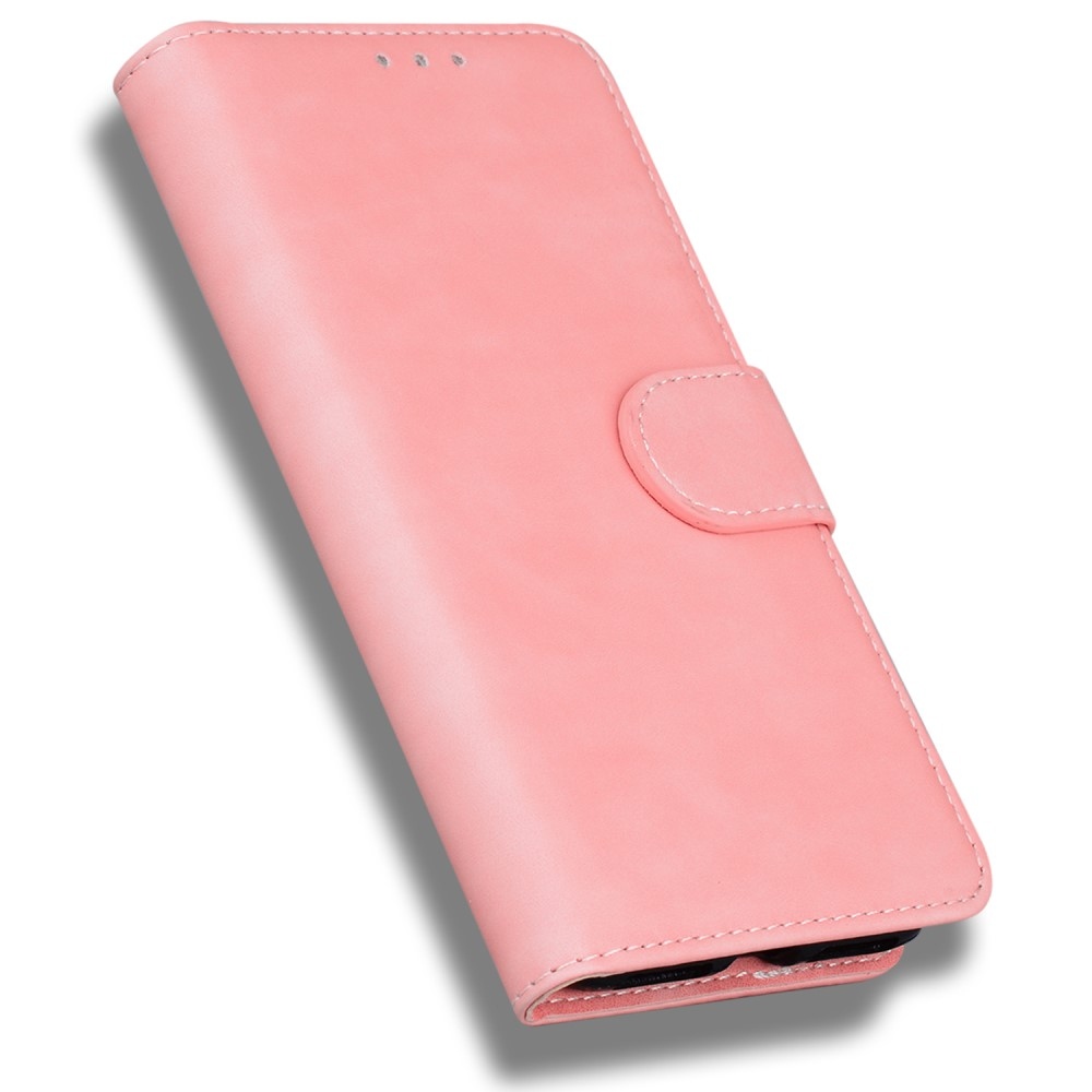 Solid knížkové pouzdro na Realme 12 5G/12x 5G - růžové