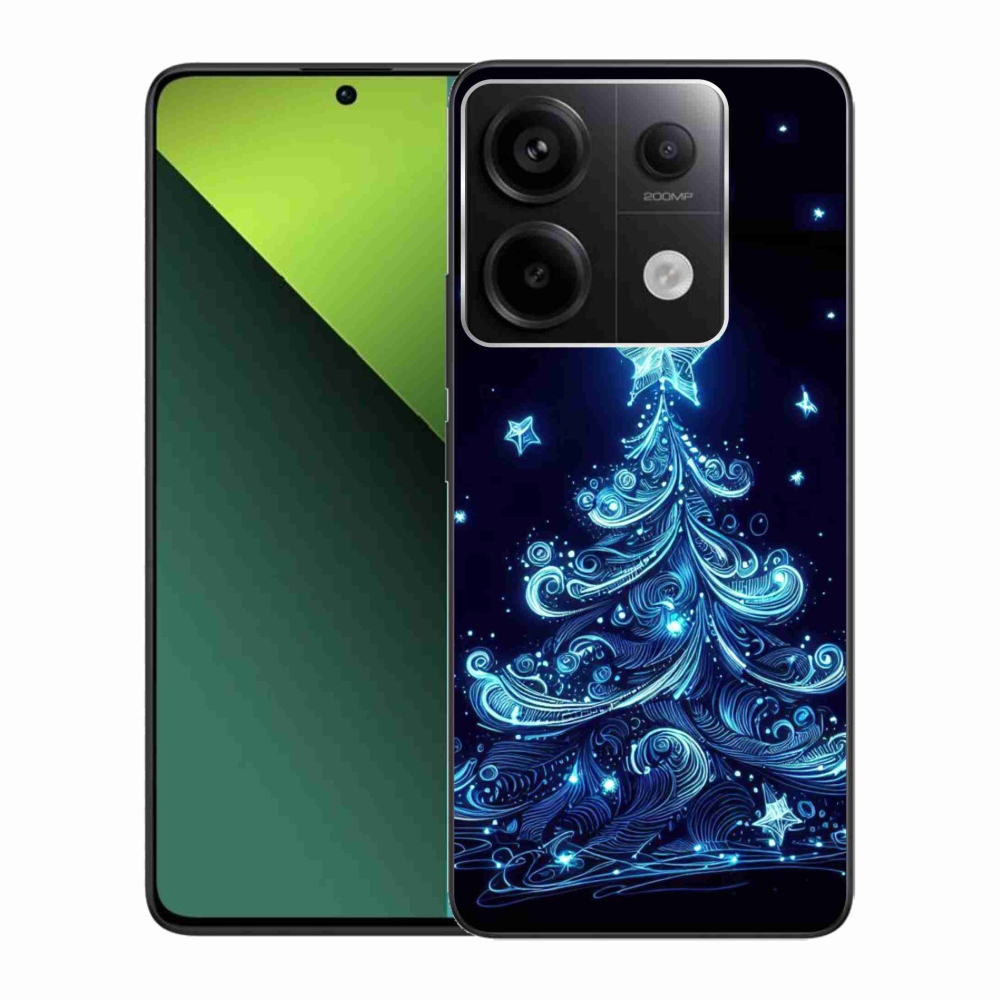 Gelový kryt mmCase na Xiaomi Redmi Note 13 Pro 5G/Poco X6 5G - neonový vánoční stromek 4
