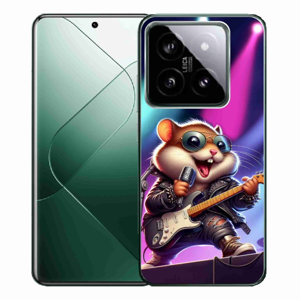 Gelový kryt mmCase na Xiaomi 14 Pro - křeček rocker