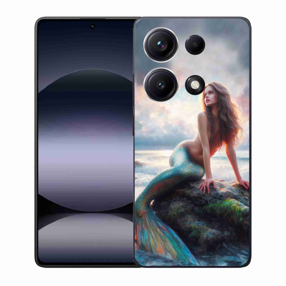 Gelový kryt mmCase na Xiaomi Redmi Note 14S - mořská panna