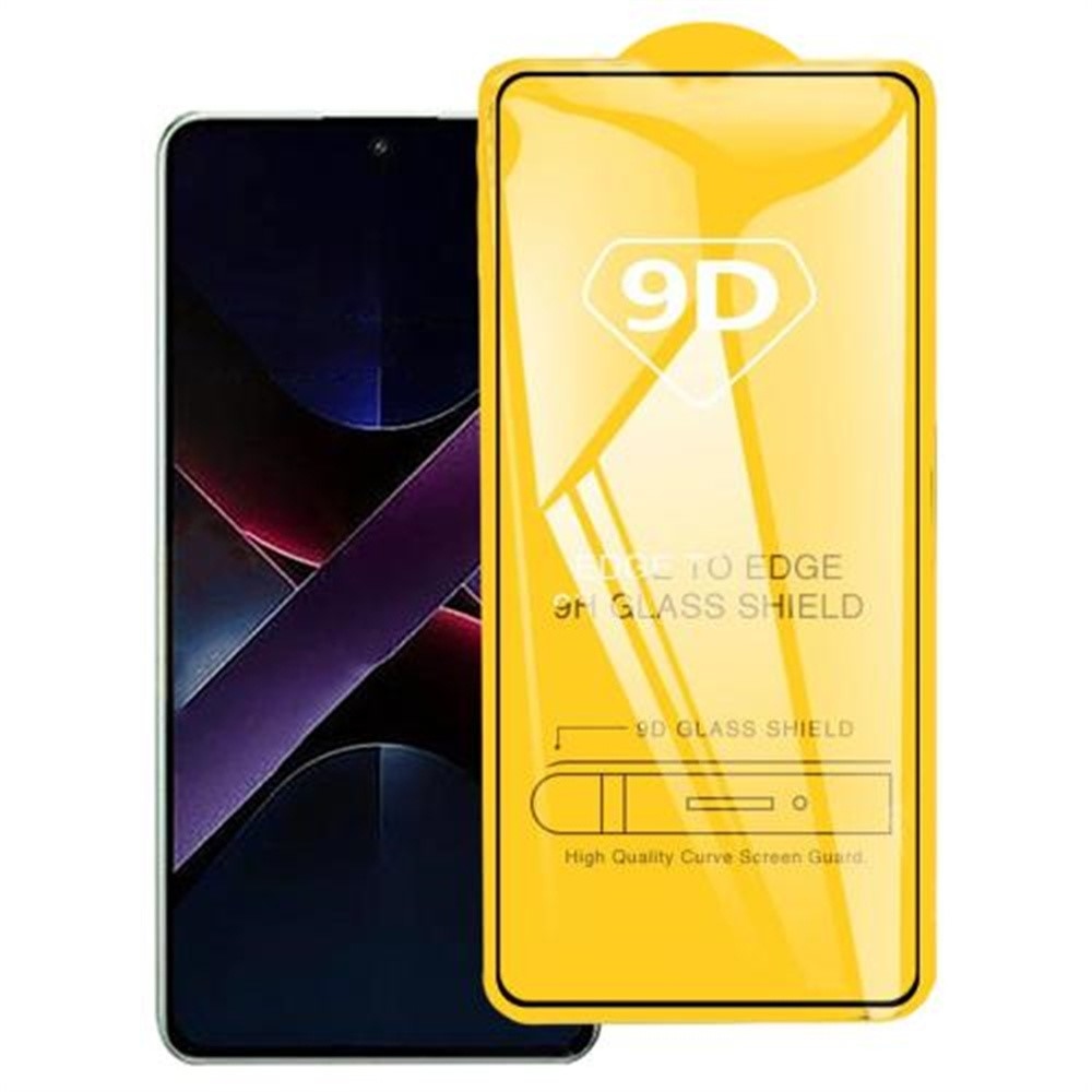 9D celoplošné ochranné sklo (lepidlo pouze na hranách) na Xiaomi Poco X7 Pro 5G