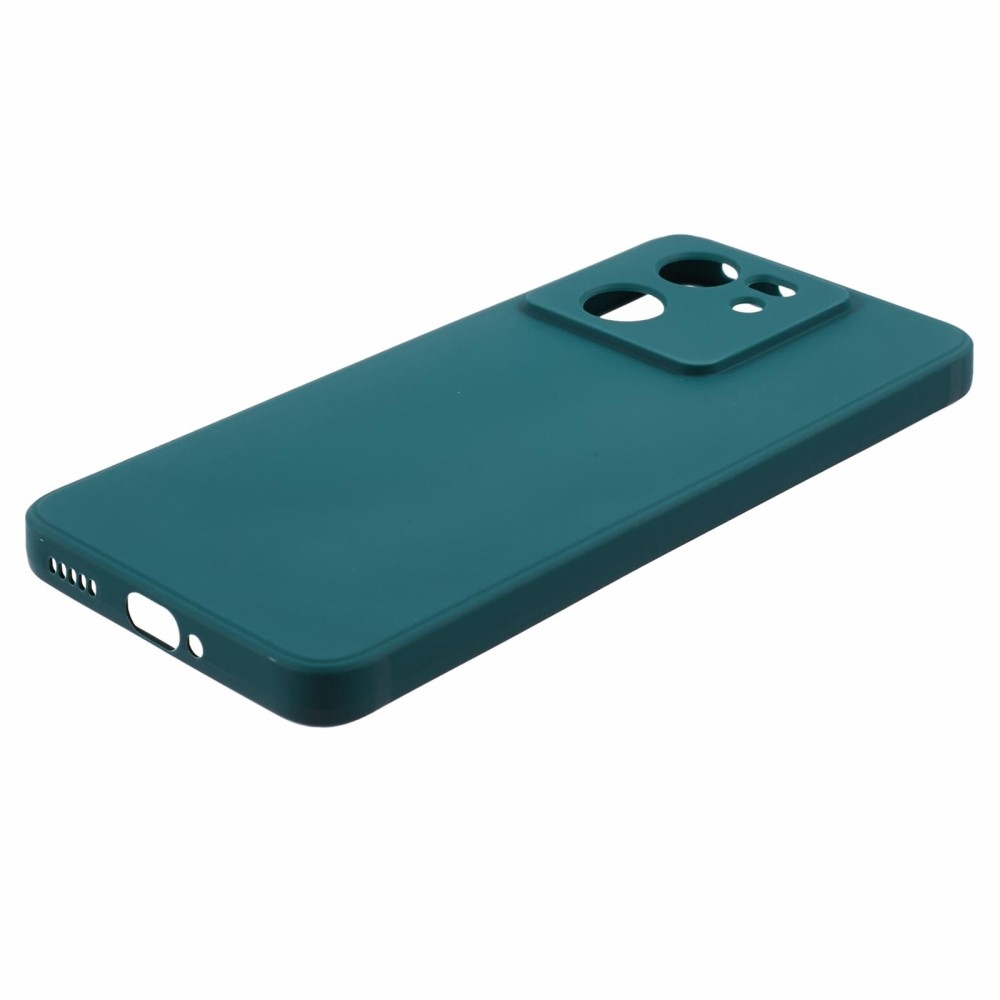 Edge gelový obal pro Xiaomi 13T/13T Pro - tmavězelený