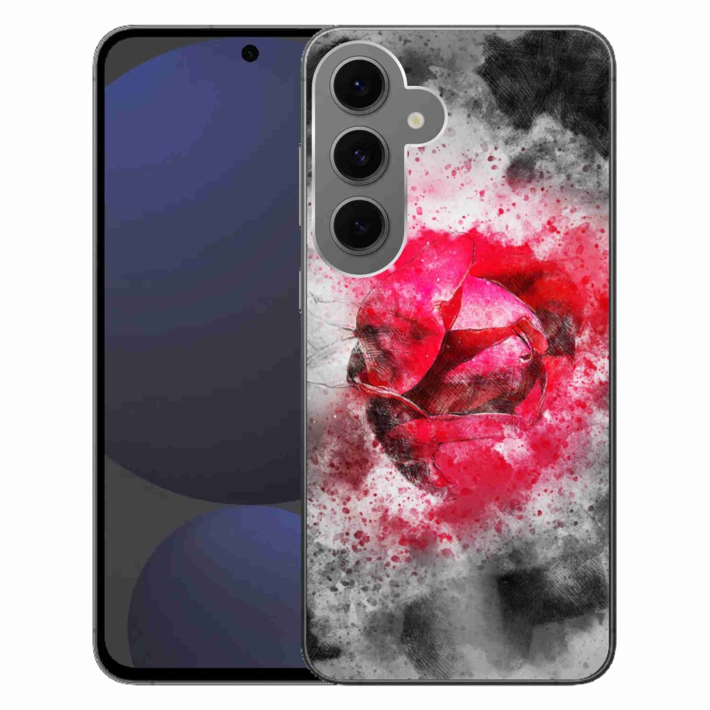 Gelový kryt mmCase na Samsung Galaxy S24 FE - abstrakt 9
